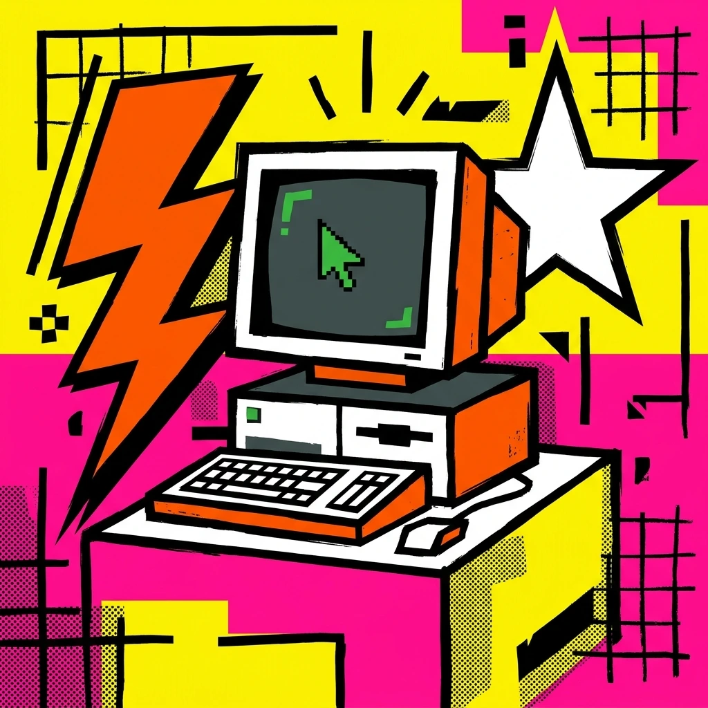 Neo Brutalist Illustration